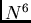$N^6$