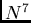 $N^7$