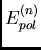 $E_{pol}^{(n)}$