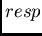 $resp$
