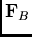 ${\bf F}_B$