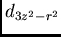 $d_{3z^2-r^2}$