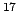 $^{17}$