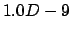 $1.0D-9$