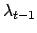 $\lambda_{t-1}$