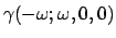 $\gamma(-2\omega;\omega,\omega,0)$