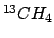 $^{13}CH_4$