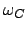 $\omega_B = \omega$