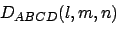 \begin{displaymath}\gamma_{ABCD}(\omega_A;\omega_B,\omega_C,\omega_D) = -
\lang...
...
\quad \mbox{with~} \omega_A = -\omega_B -\omega_C -\omega_D
\end{displaymath}
