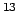 $^{13}$