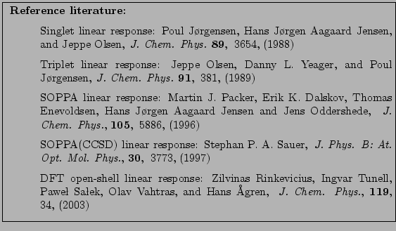 \fbox{
\parbox[h][\height][l]{12cm}{
\small
\noindent
{\bf Reference literature:...
...newblock {\em J. Chem. Phys.}, {\bf 119}, \hspace{0.25em}34, (2003)
\end{list}}}