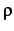 $\displaystyle \rho$