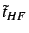 $\displaystyle \tilde t_{HF}$