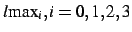 $l{\text{max}}_i, i=0,1,2,3$