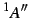 $^1A''$