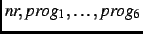 $nr,prog_1,\ldots,prog_6$
