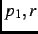 $p_1,r$