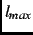 $l_{max}$