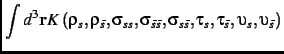 $\displaystyle \int d^3{\bf r}
K\left(\rho_s,\rho_{\bar{s}},
\sigma_{ss},\sigma_...
...\sigma_{s\bar{s}},
\tau_s,\tau_{\bar{s}},
\upsilon_s,\upsilon_{\bar{s}}
\right)$