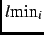 $l{\text{min}}_i$