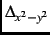 $\Delta_{x^2-y^2}$