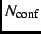 $N_{\rm conf}$