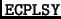 ${\tt ECPLSY}$