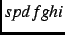 $spdfghi$