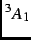 $^3A_1$