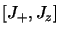 $\displaystyle \lbrack J_+,J_z \rbrack$