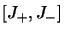 $\displaystyle \lbrack J_+,J_-\rbrack$