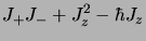 $\displaystyle J_+J_- + J^2_z - \hbar J_z$