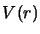 $V(r)$