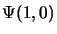 $\displaystyle \Psi (1, 0)$