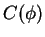 $C(\phi)$